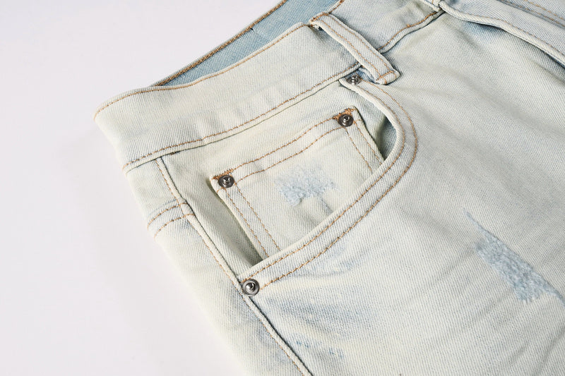 Amiri Fashion Denim Shorts #6002