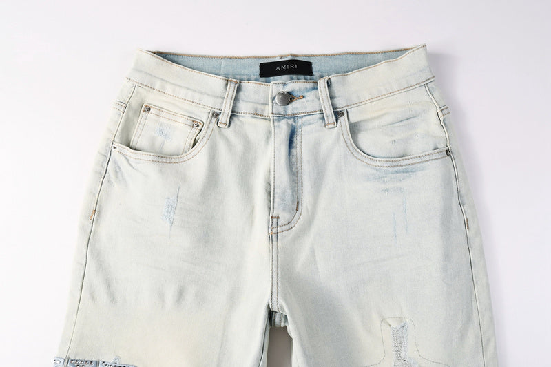 Amiri Fashion Denim Shorts #6002
