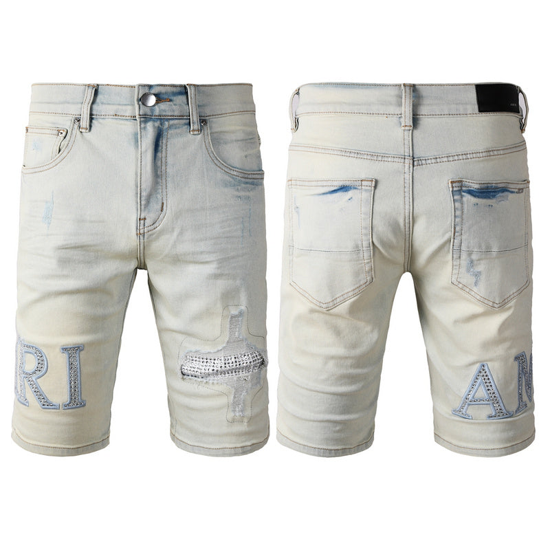 Amiri Fashion Denim Shorts #6002