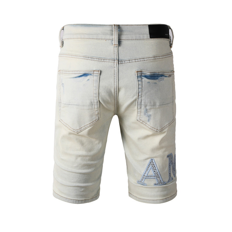 Amiri Fashion Denim Shorts #6002