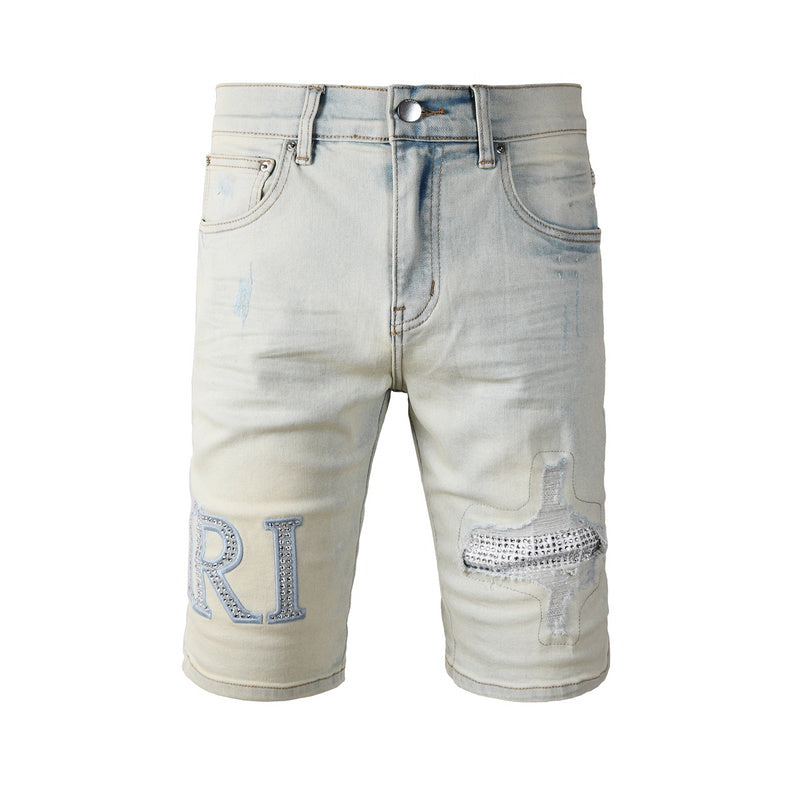 Amiri Fashion Denim Shorts #6002