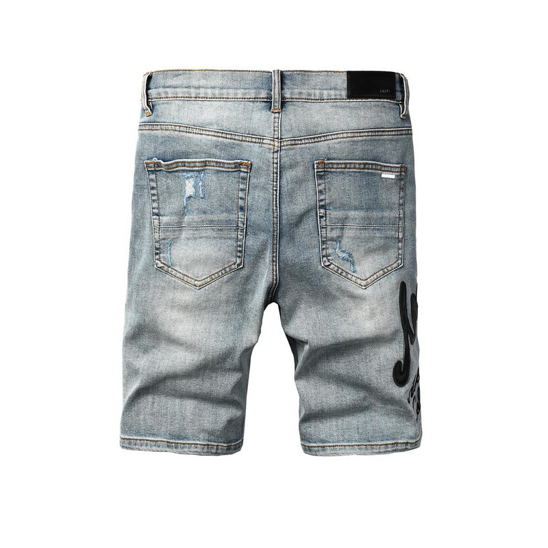 Amiri Fashion Denim Shorts #6011
