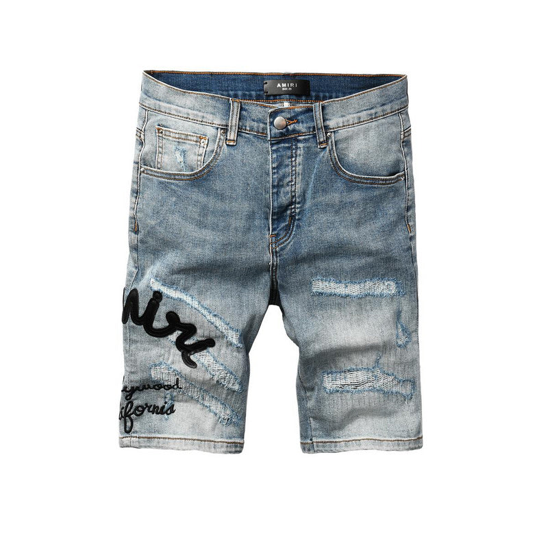 Amiri Fashion Denim Shorts #6011