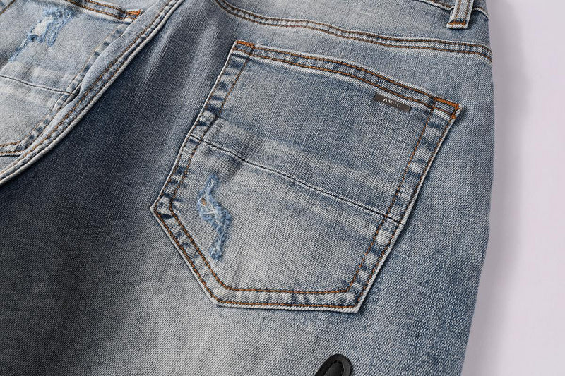 Amiri Fashion Denim Shorts #6011