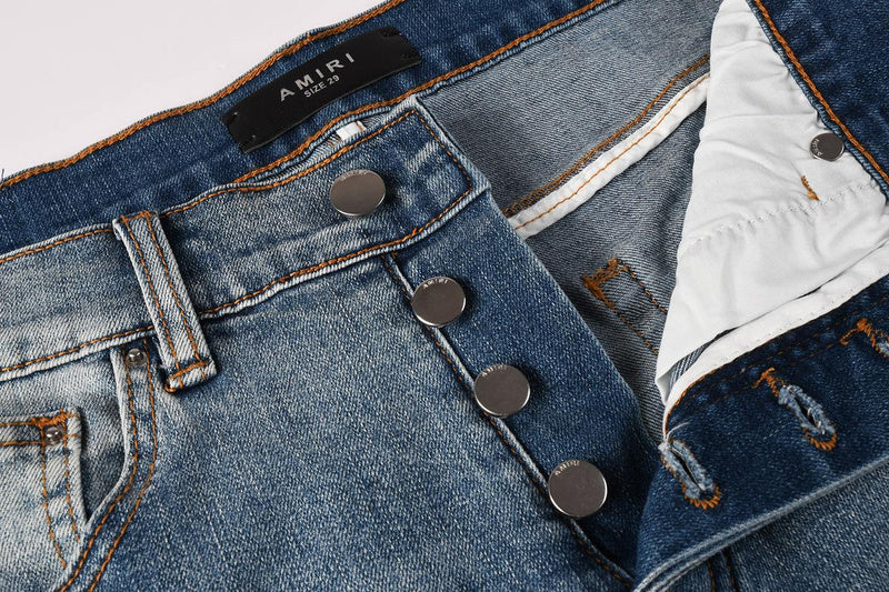 Amiri Fashion Denim Shorts #6011