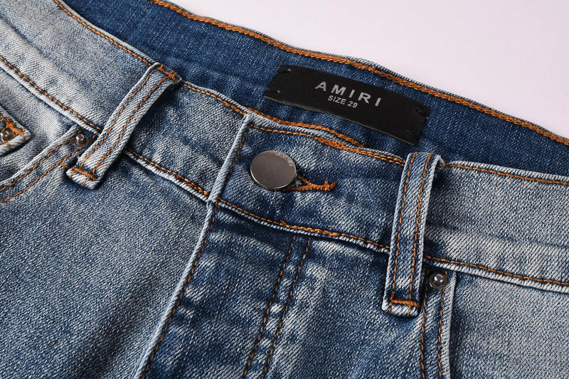 Amiri Fashion Denim Shorts #6011