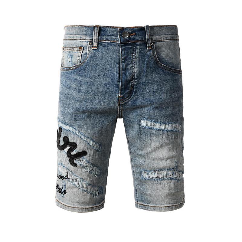 Amiri Fashion Denim Shorts #6011