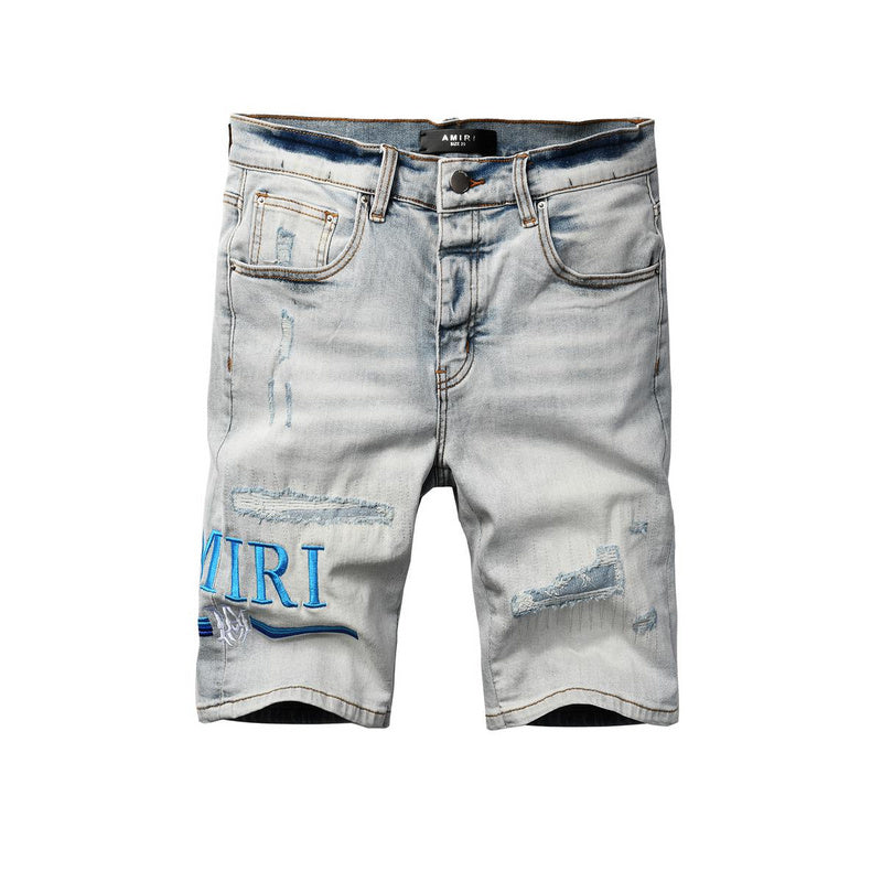 Amiri Fashion Denim Shorts #6012
