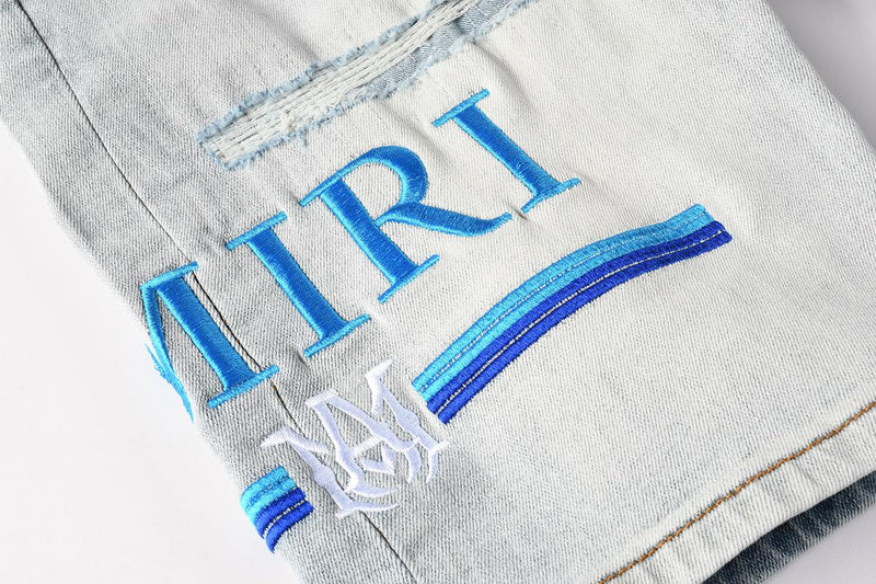 Amiri Fashion Denim Shorts #6012