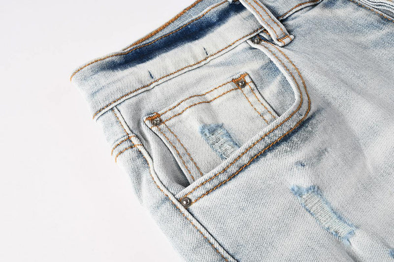 Amiri Fashion Denim Shorts #6012