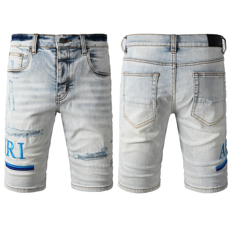 Amiri Fashion Denim Shorts #6012