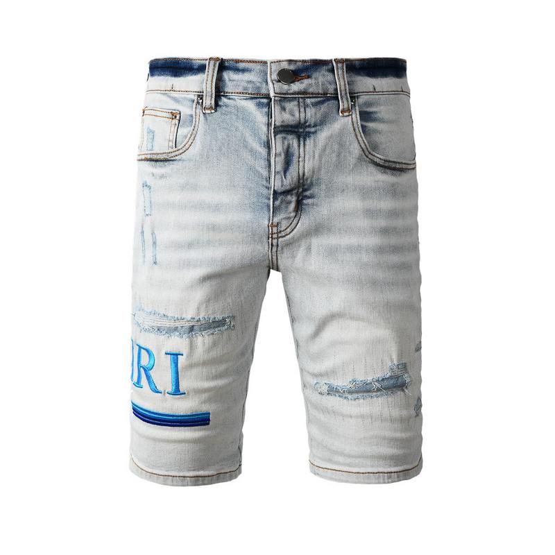 Amiri Fashion Denim Shorts #6012