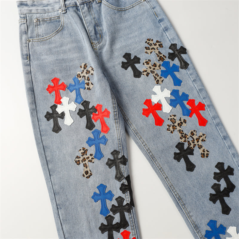 Chrome Hearts Iconic Denim Jeans - Legendary Luxury Streetwear