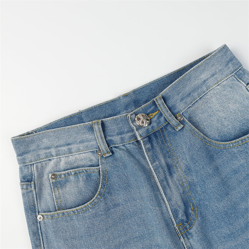 Chrome Hearts Heritage Denim Jeans - Timeless Designer Luxury