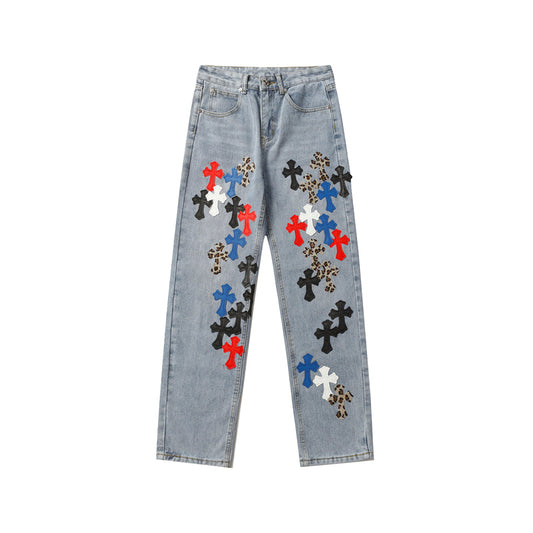 Chrome Hearts Iconic Denim Jeans - Legendary Luxury Streetwear