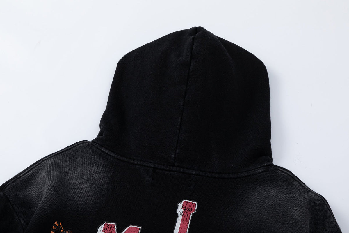 Amiri Fashion hoodie Thickening