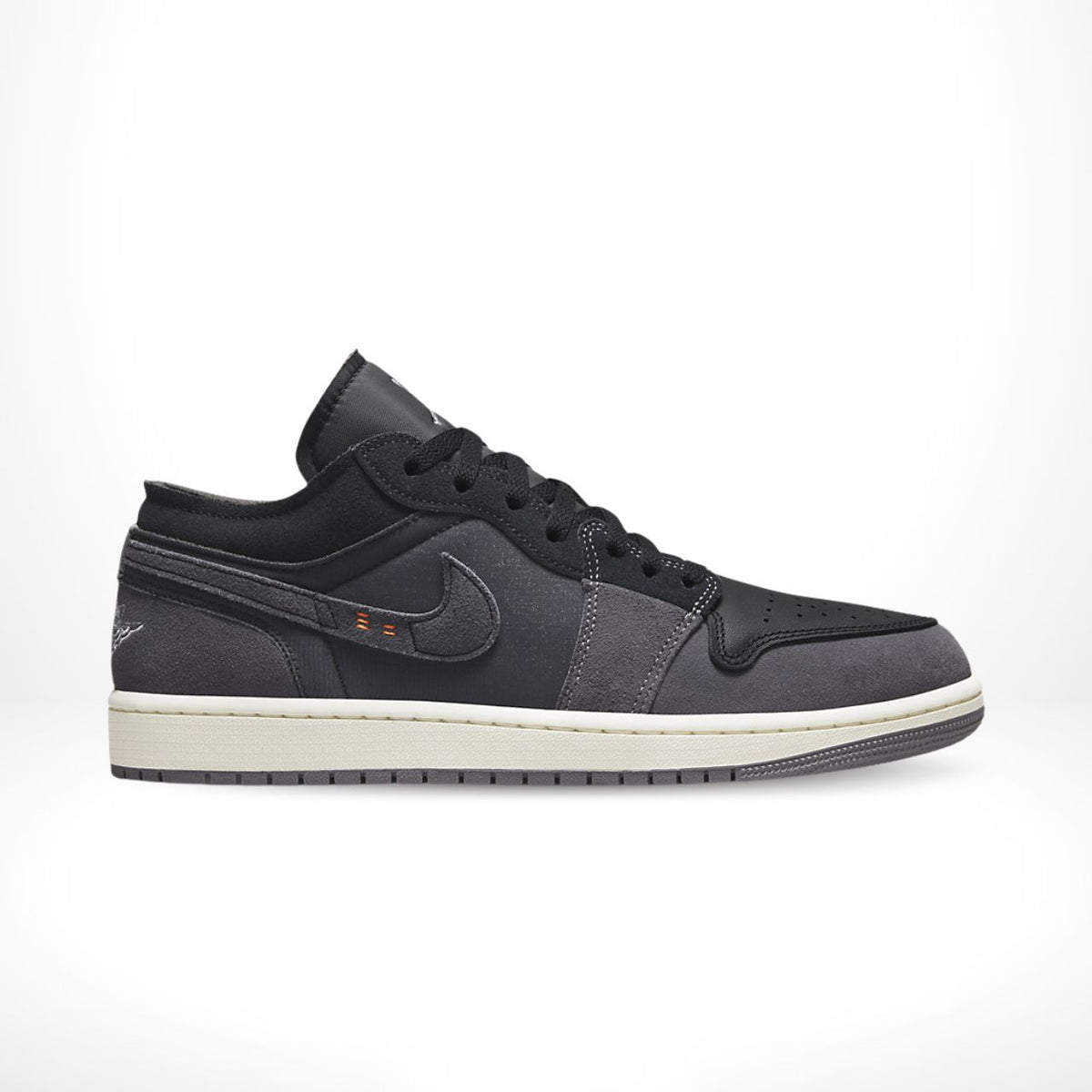 Air Jordan 1 Low Craft Inside Out Grey Black