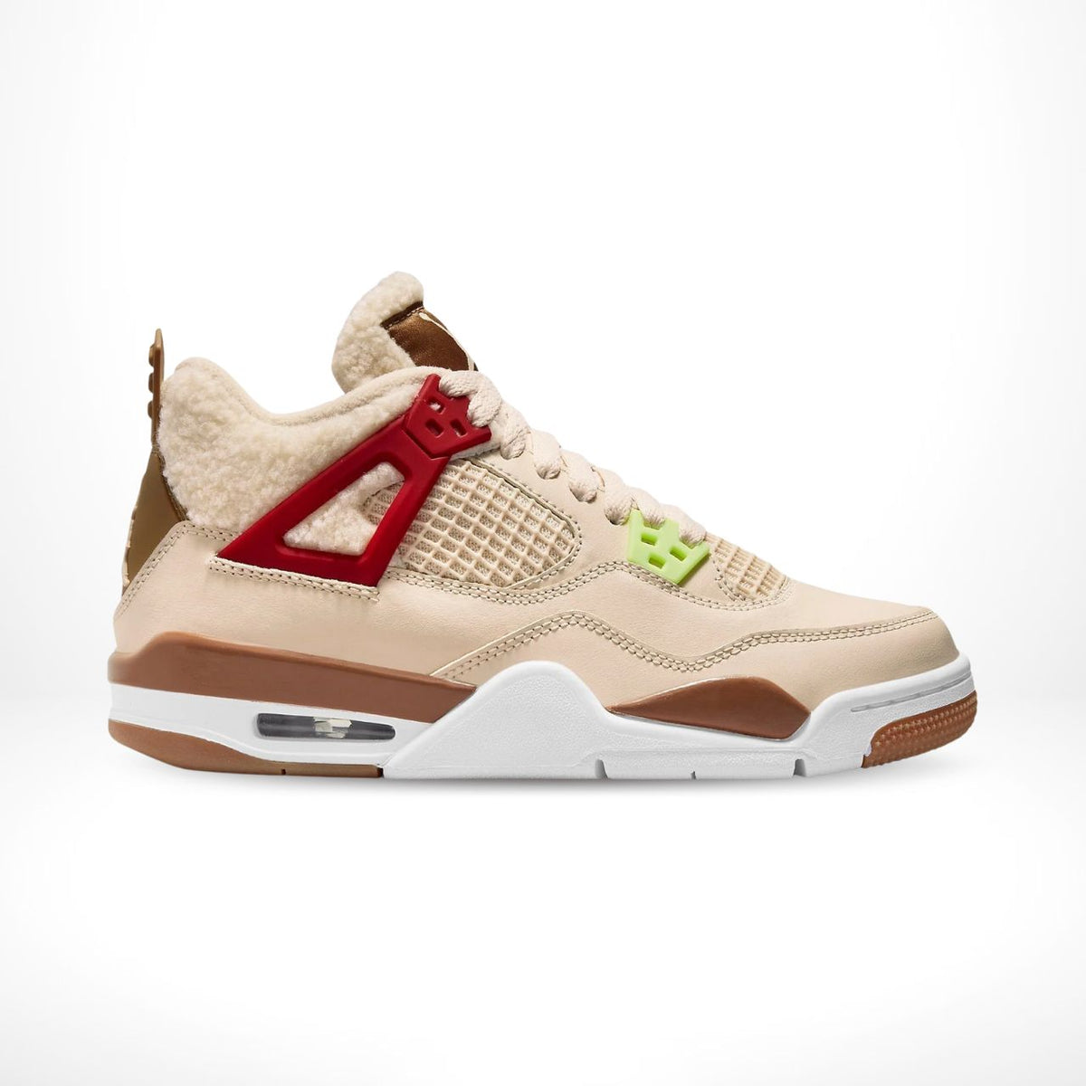 Air Jordan 4 Retro Wild Things Pearl White