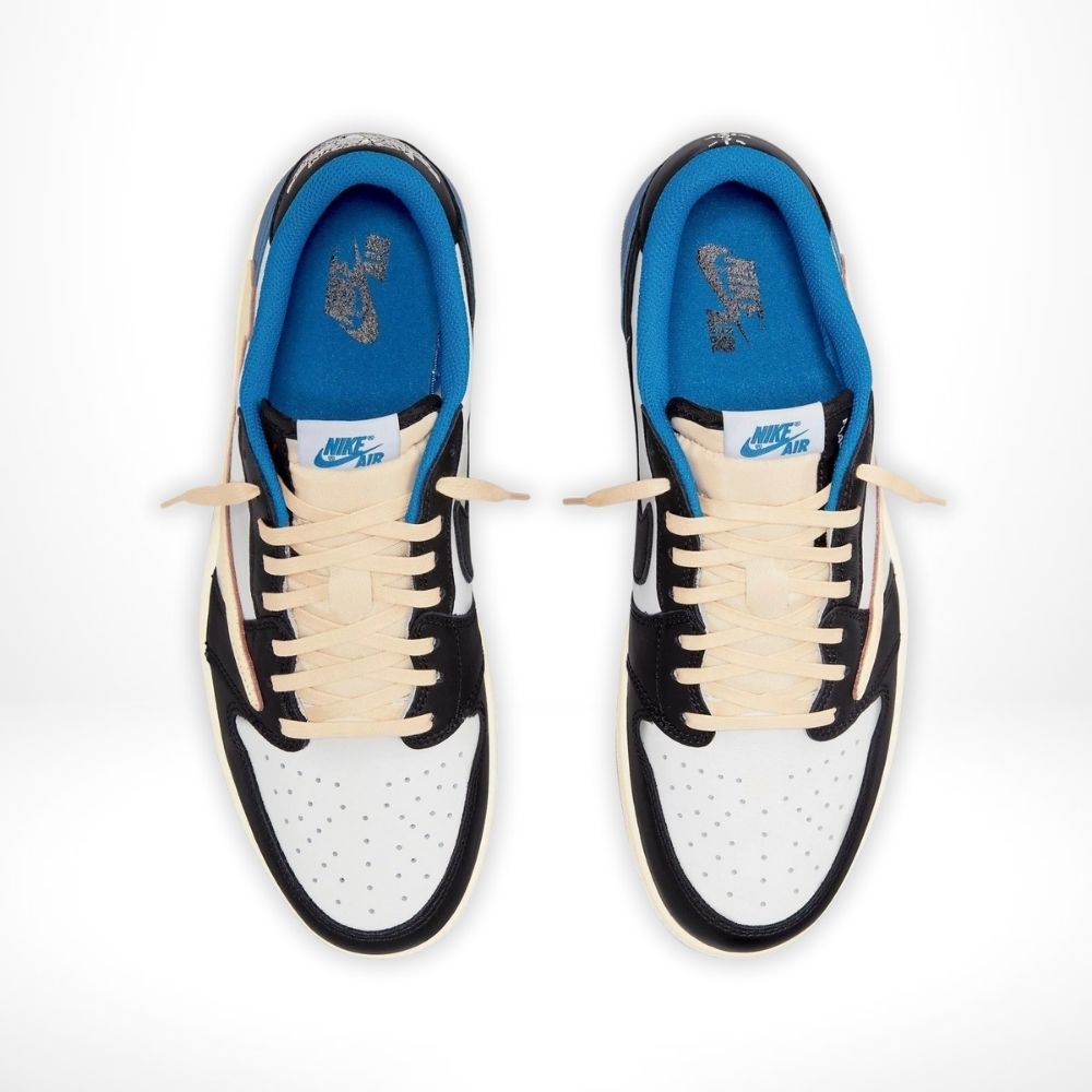 Air Jordan 1 Retro Low OG X Travis Scott X Fragment Royal Blue SP