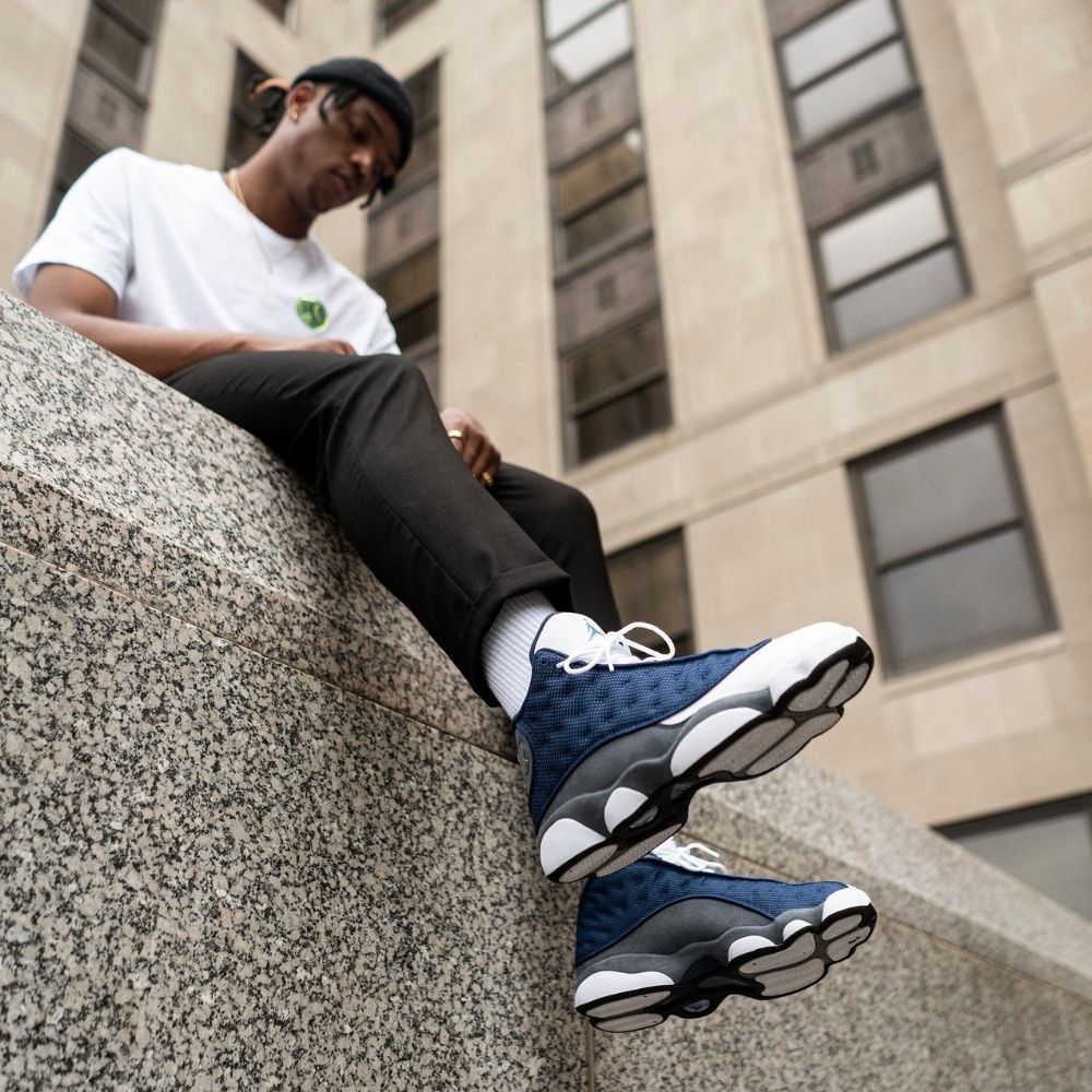 Air Jordan 13 Retro Flint Grey Navy