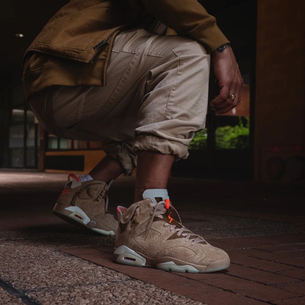 Air Jordan 6 Retro X Travis Scott British Khaki SP
