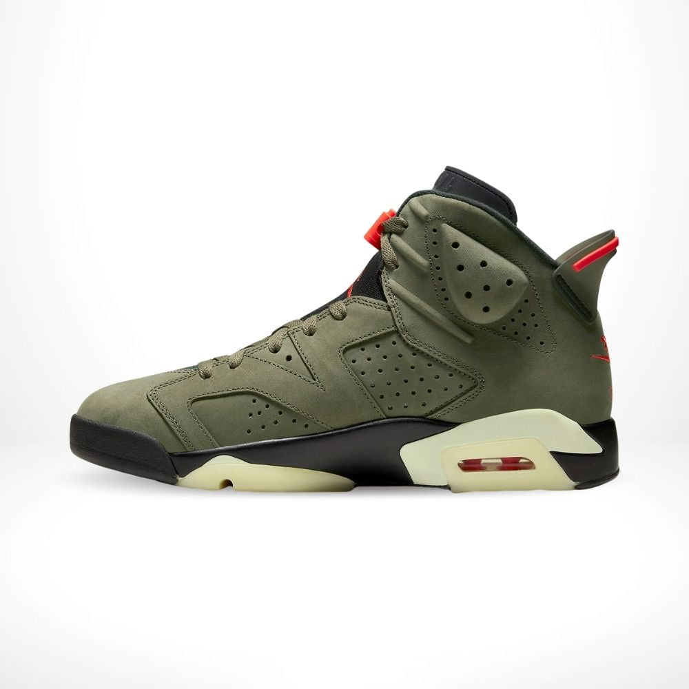 Air Jordan 6 Retro X Travis Scott Olive SP