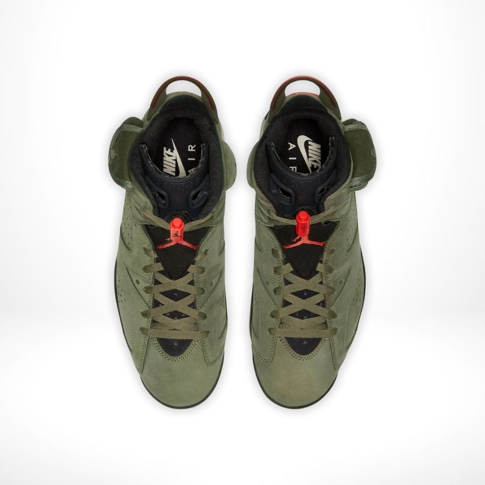 Air Jordan 6 Retro X Travis Scott Olive SP
