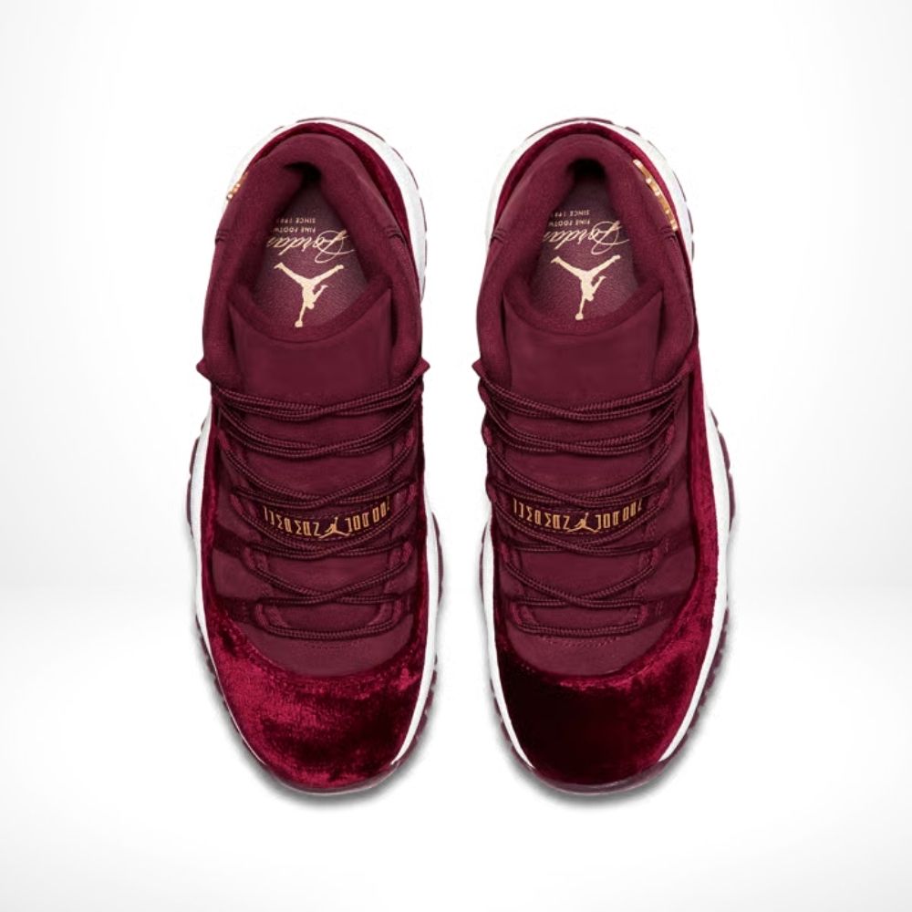 Air Jordan 11 Retro Heiress Velvet White