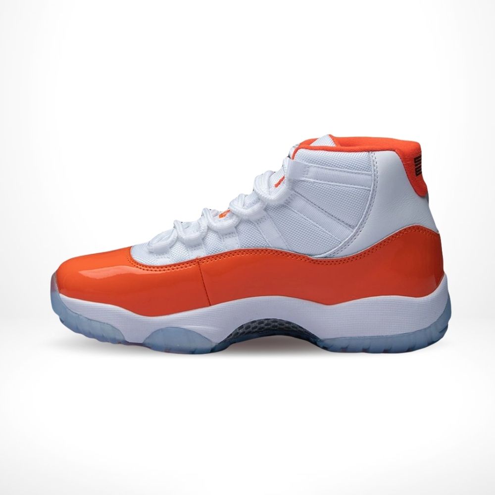 Air Jordan 11 White Orange