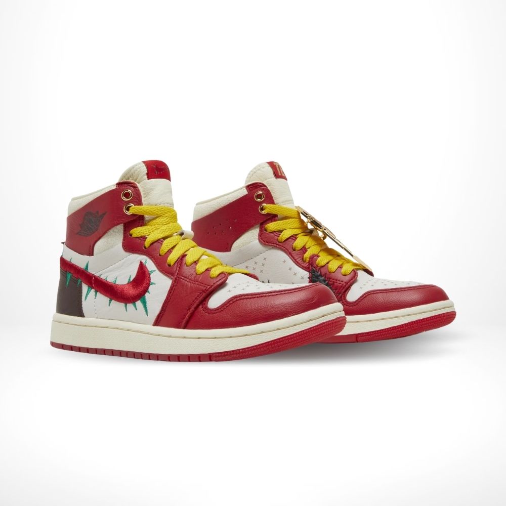Air Jordan 1 High Zoom Air CMFT 2 X Teyana Taylor Red Black