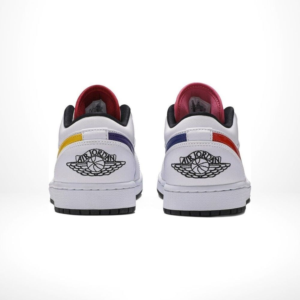 Air Jordan 1 Low White Multicolor