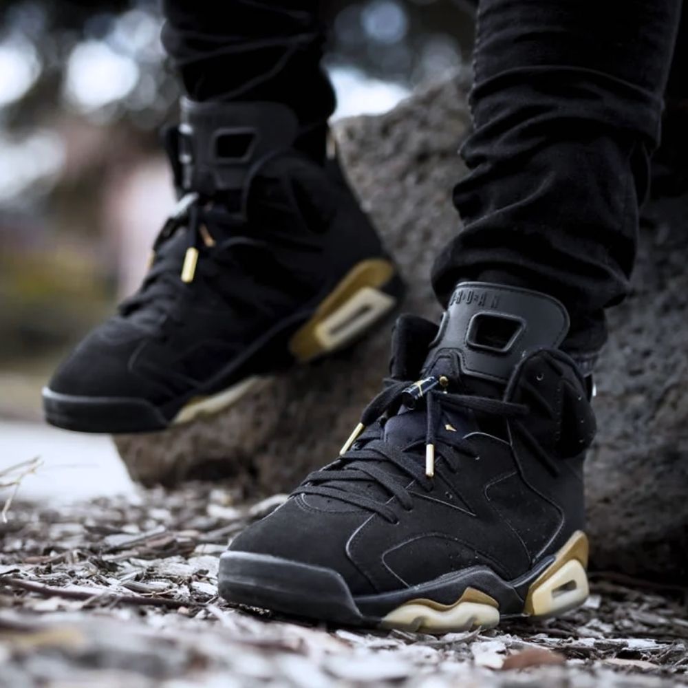 Air Jordan 6 Retro DMP Defining Moments Pack Black Metallic Gold