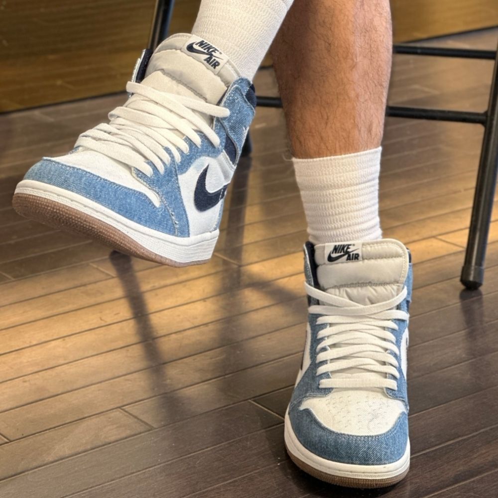 Air Jordan 1 High OG Denim Summit White Obsidian