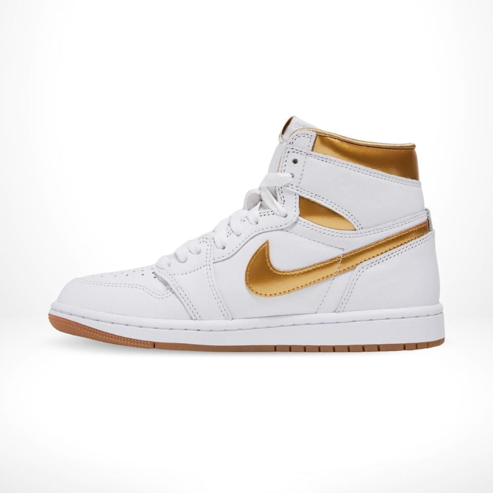 Air Jordan 1 Retro High OG White Gold