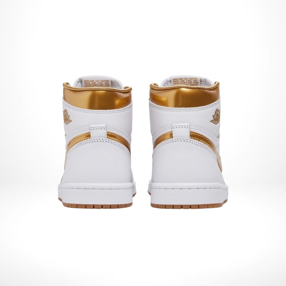 Air Jordan 1 Retro High OG White Gold