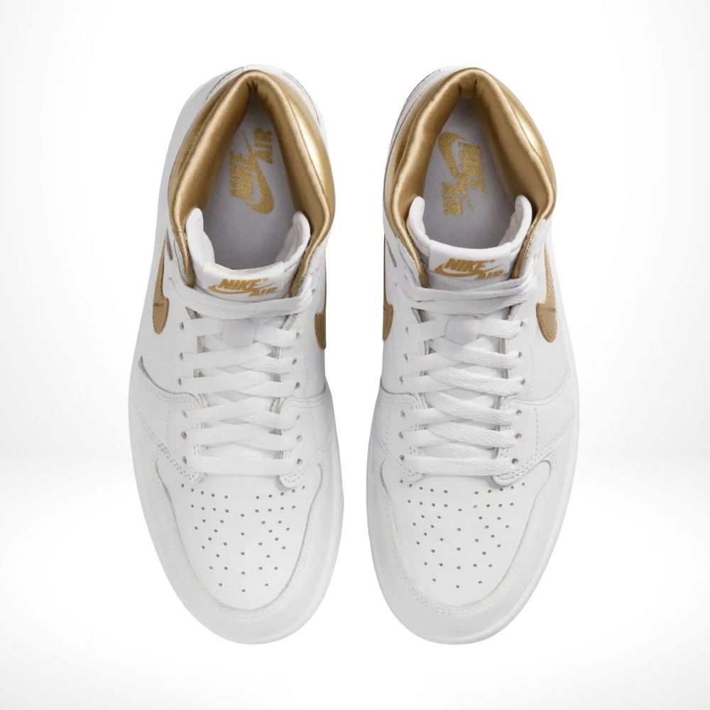 Air Jordan 1 Retro High OG White Gold