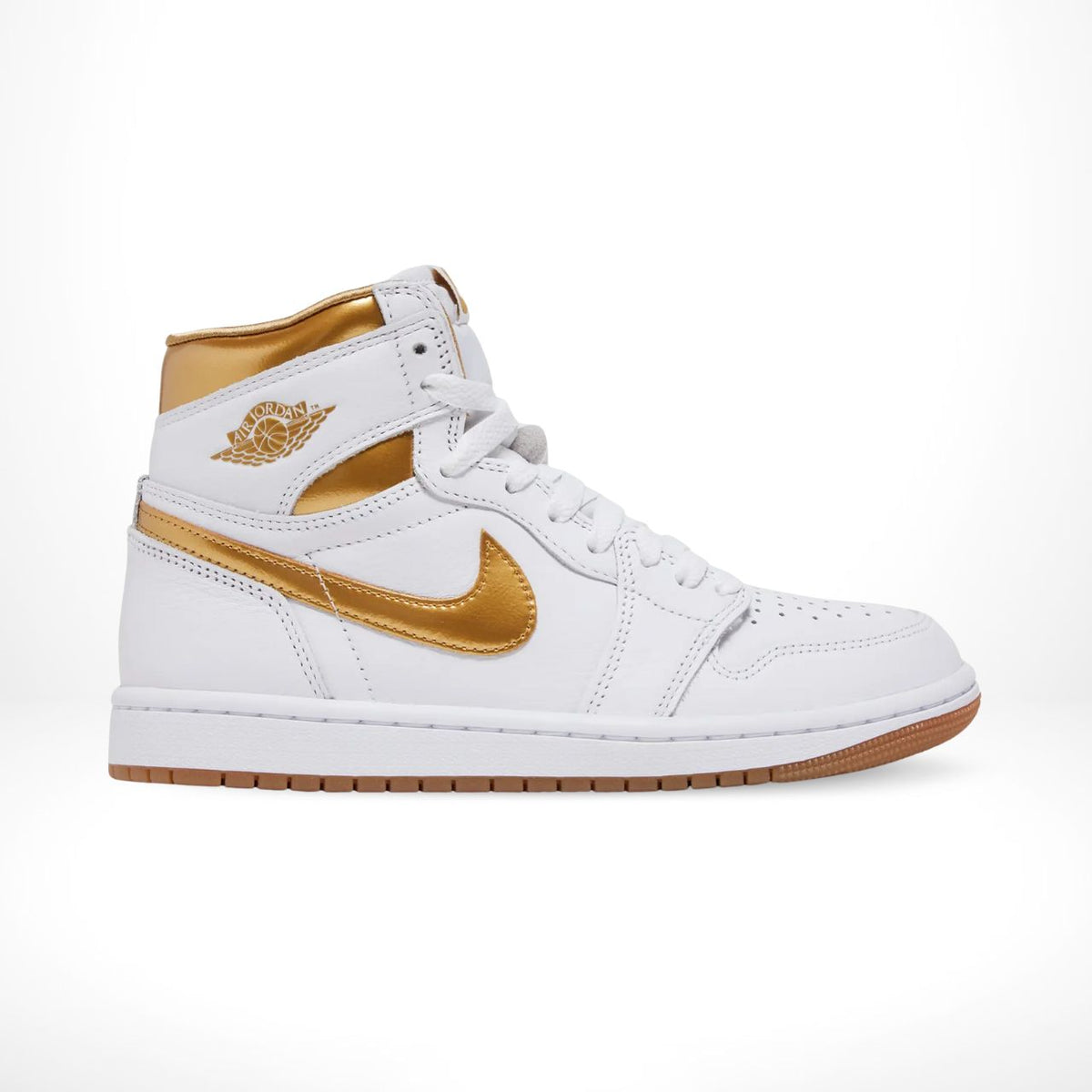 Air Jordan 1 Retro High OG White Gold
