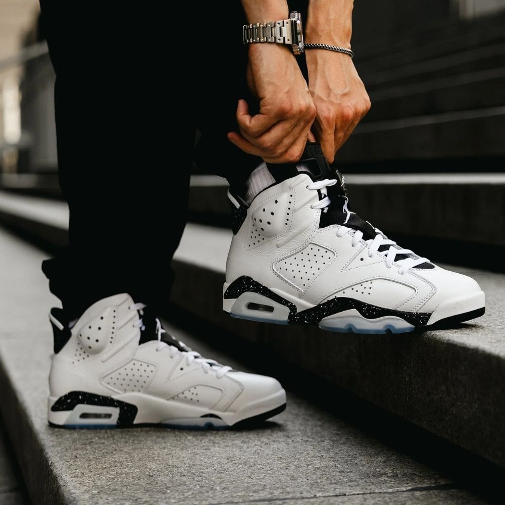 Air Jordan 6 Retro Reverse Oreo Black White