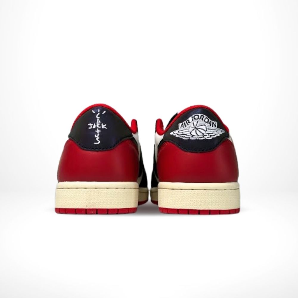 Air Jordan 1 Low X Travis Scott Black Red