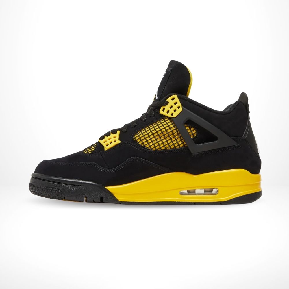 Air Jordan 4 Retro Thunder Yellow Black 2023