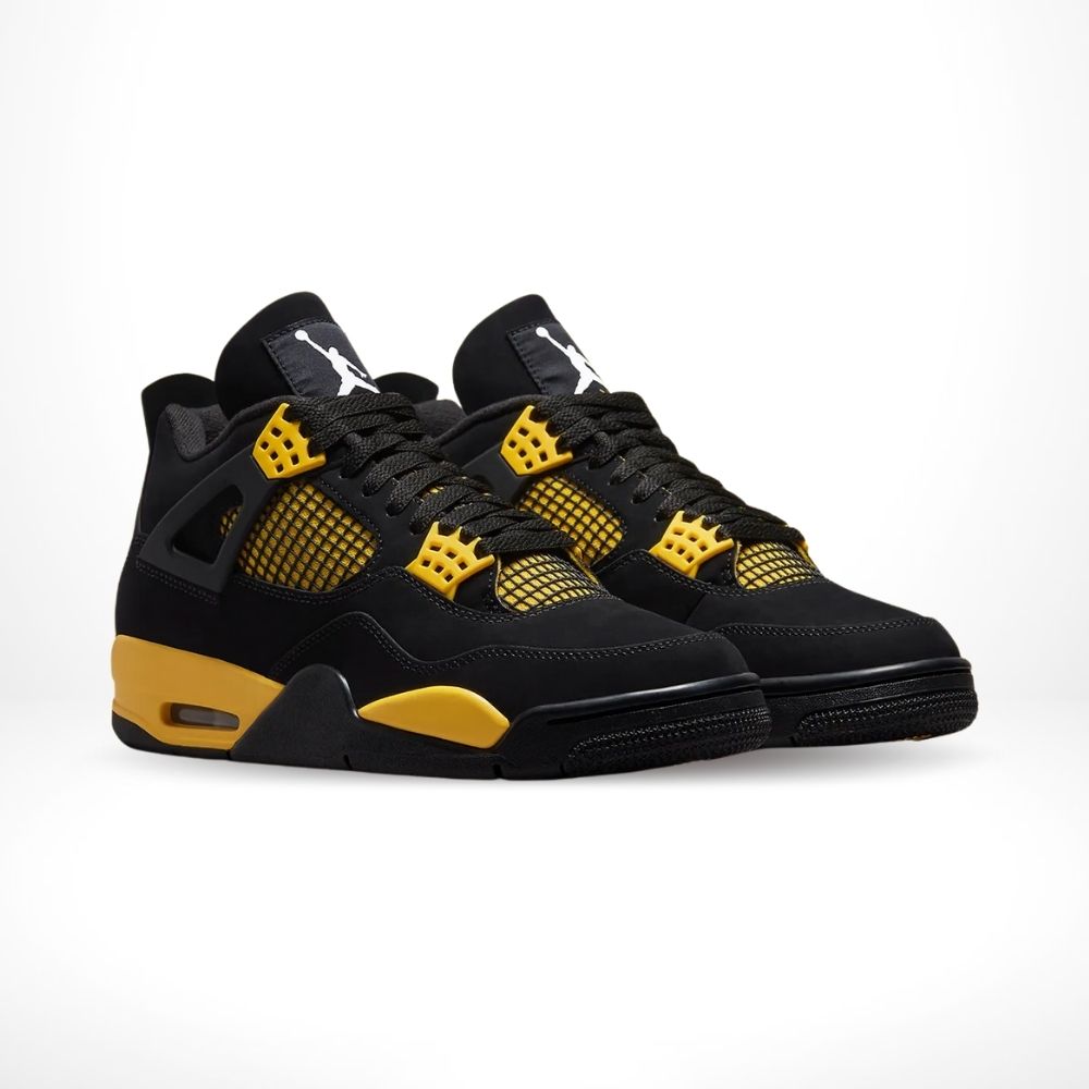 Air Jordan 4 Retro Thunder Yellow Black 2023