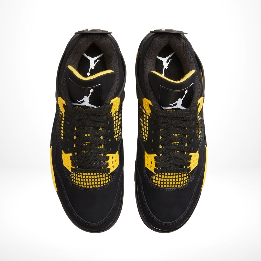 Air Jordan 4 Retro Thunder Yellow Black 2023