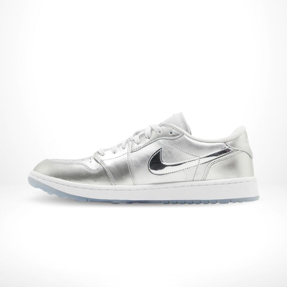 Air Jordan 1 Retro Low Golf Gift Giving Pack Metallic Silver