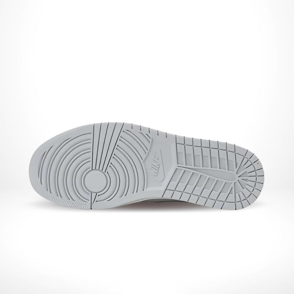 Air Jordan 1 Mid Pure Platinum Metallic Silver