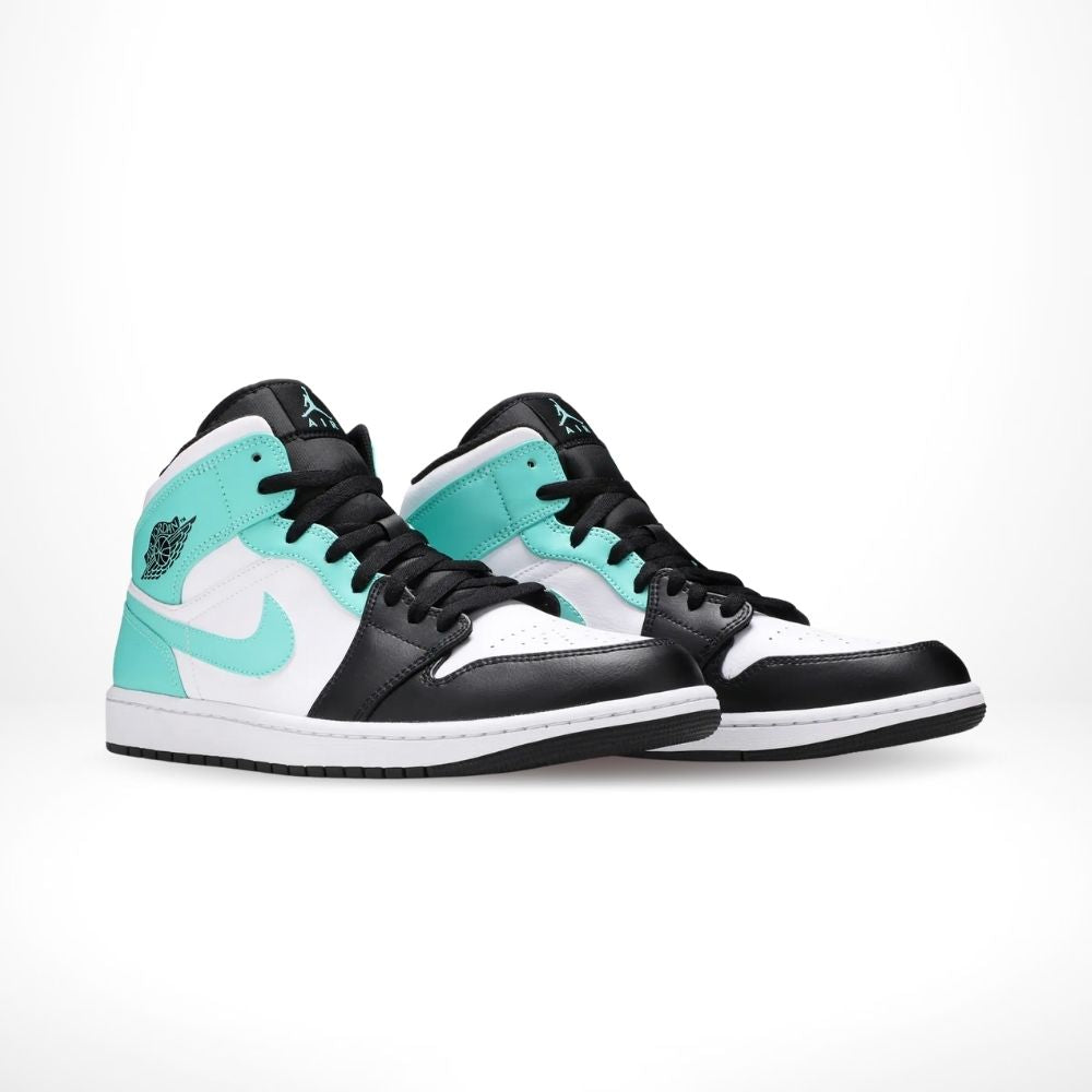 Air Jordan 1 Mid Tropical Twist Igloo Green White