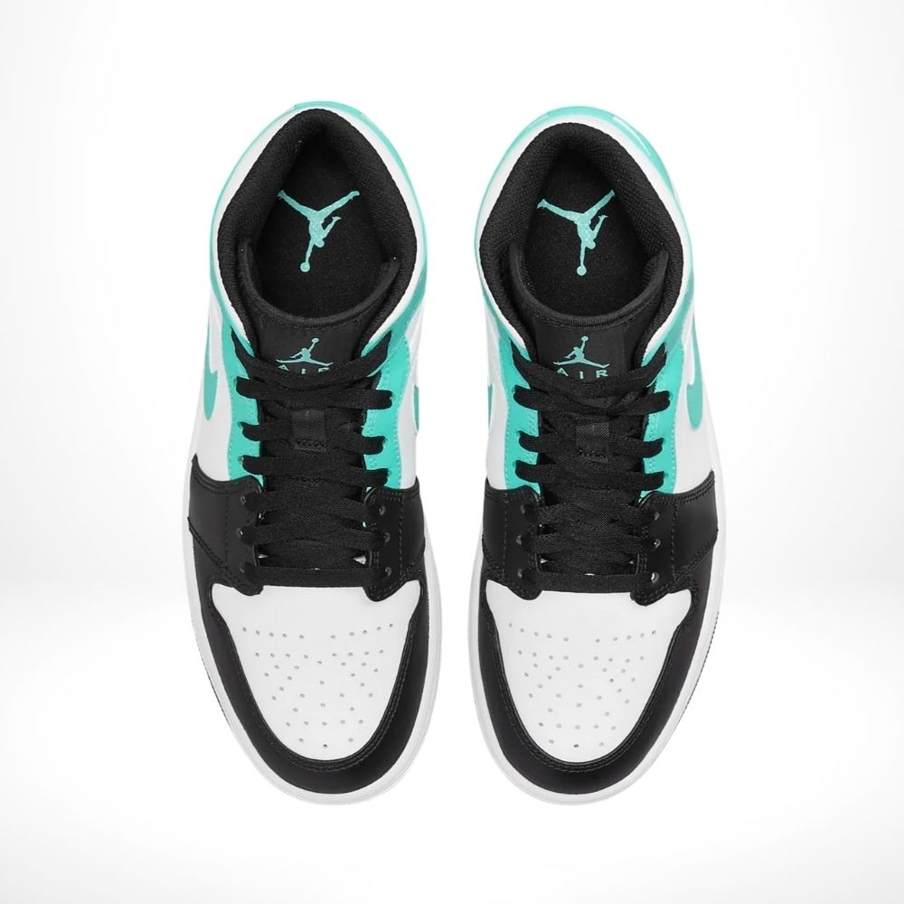 Air Jordan 1 Mid Tropical Twist Igloo Green White