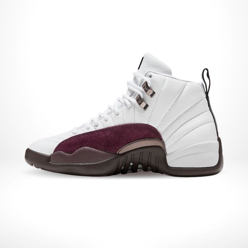 Air Jordan 12 Retro X A Ma Maniére White Burgundy Crush