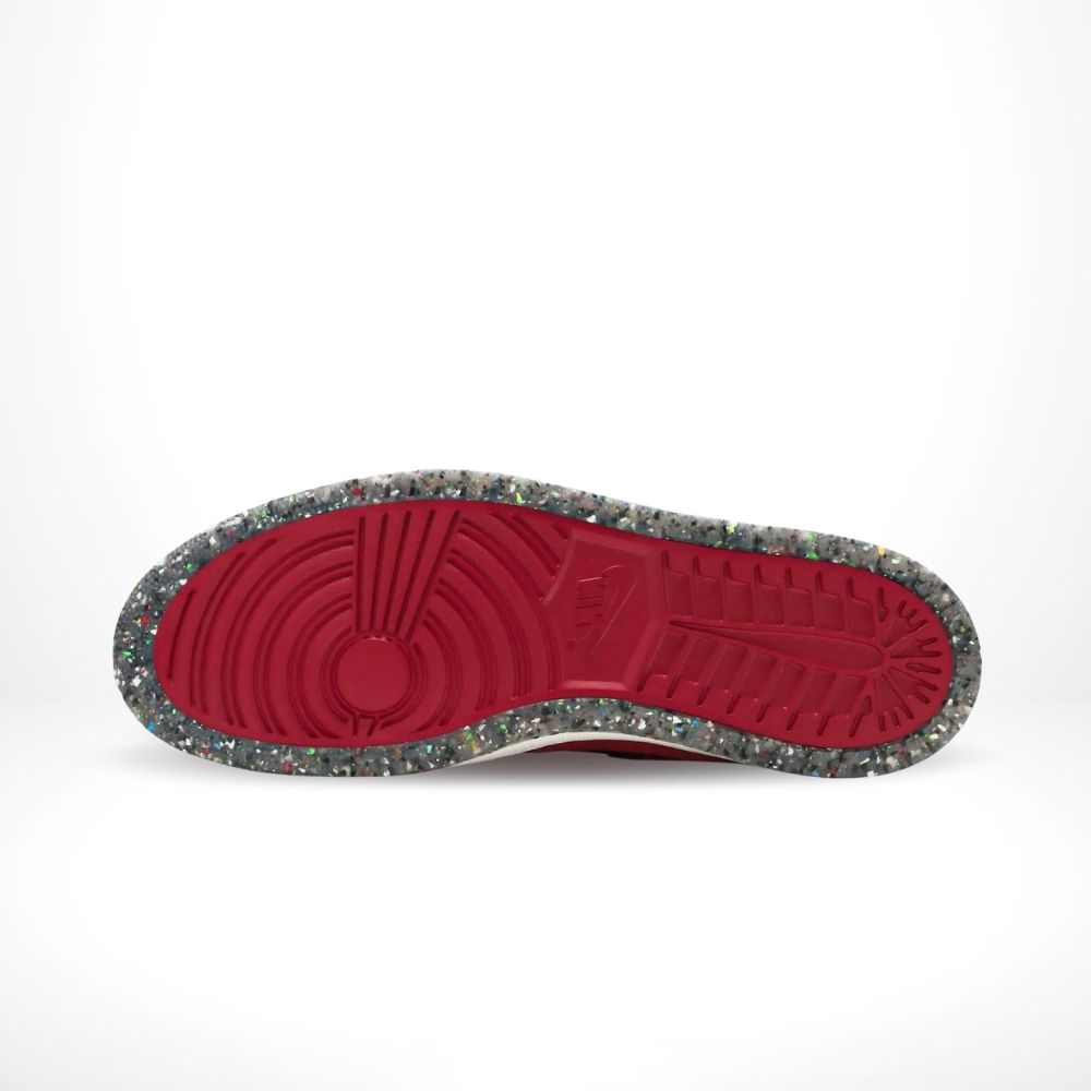 Air Jordan 1 High Zoom Air CMFT Red Suede White