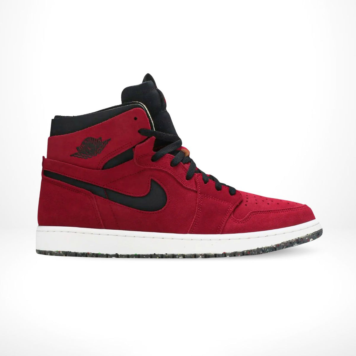 Air Jordan 1 High Zoom Air CMFT Red Suede White