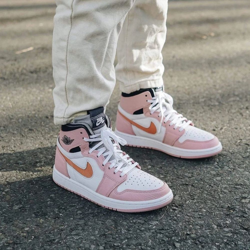 Air Jordan 1 High Zoom Air CMFT Pink Glaze Cactus Flower